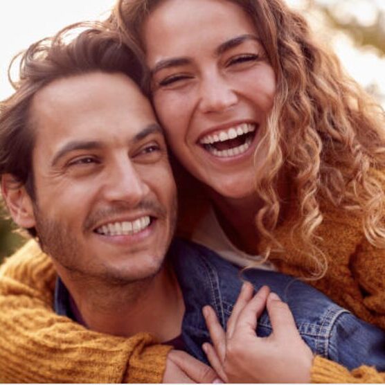 Happy couple